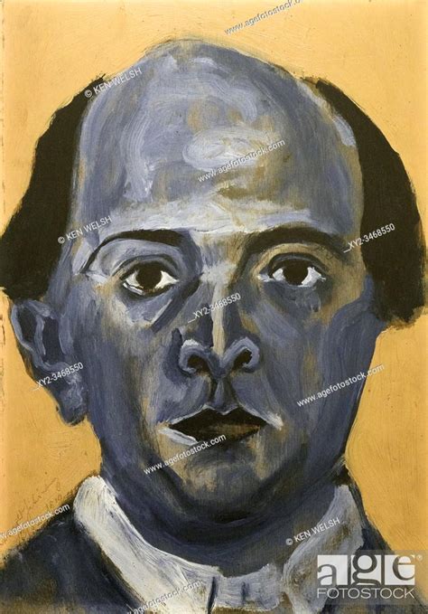 Arnold Schoenberg Blue Self Portrait Arnold Schoenberg 1874 1951