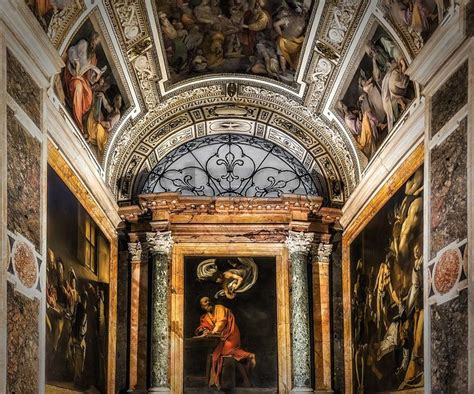 Cappella Contarelli Chiesa S Luigi Dei Francesi Dipinti Di Caravaggio