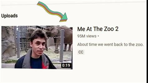 Youtubenews Me At The Zoo 2 Youtube