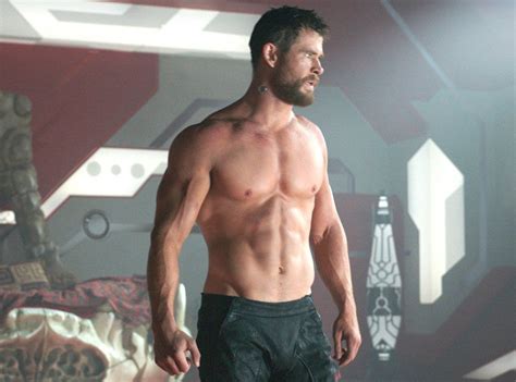 Chiseled Chris From Chris Hemsworth S Best Shirtless Moments E News