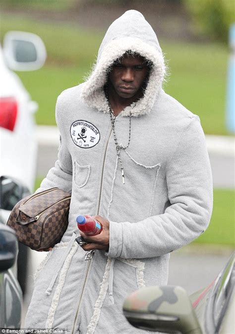 Fashion Conscious Mario Balotelli Steps Out In Another Eccentric Outfit As He Shows Up For