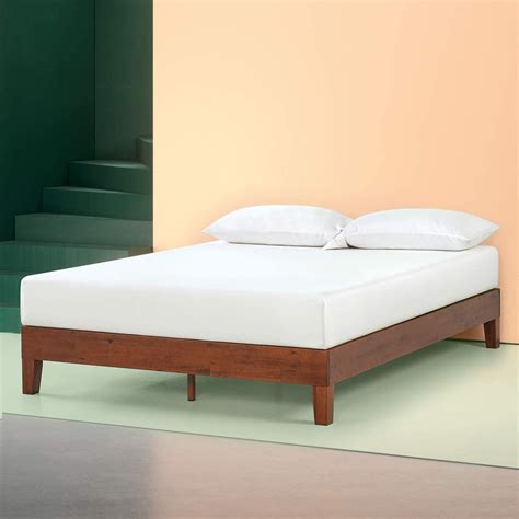 Zinus Wen 12 Inch Deluxe Wood Platform Bed Frame Solid Wood