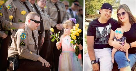 Daughter Of Fallen Law Enforcement Officer Gets Sheriffs Escort To Her