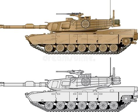 Abrams Tank Vector Stock Illustrations 79 Abrams Tank Vector Stock