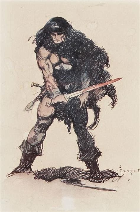 Conan By Frank Frazetta Frank Frazetta Conan The Barbarian Sword