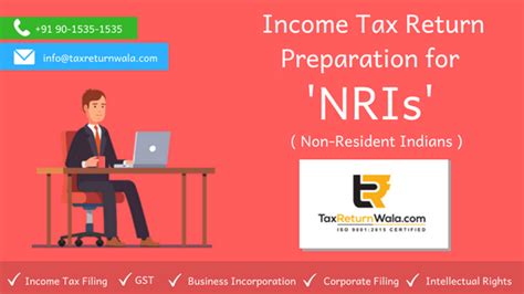 Income Tax Return Preparation For Nris Non Resident Indians File Taxes Online Online Tax
