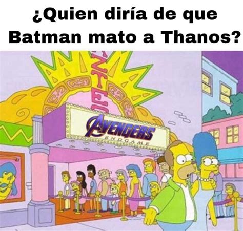 Batman Vs Thanos Meme Subido Por Manipordoquier Memedroid