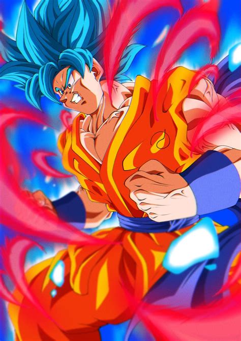 Goku Ssj Blue Kaioken Anime