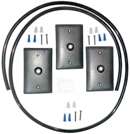 Wire Hide Premium Garage Door Sensor Wire Cover Protector Kit Includes Covers Tube And All
