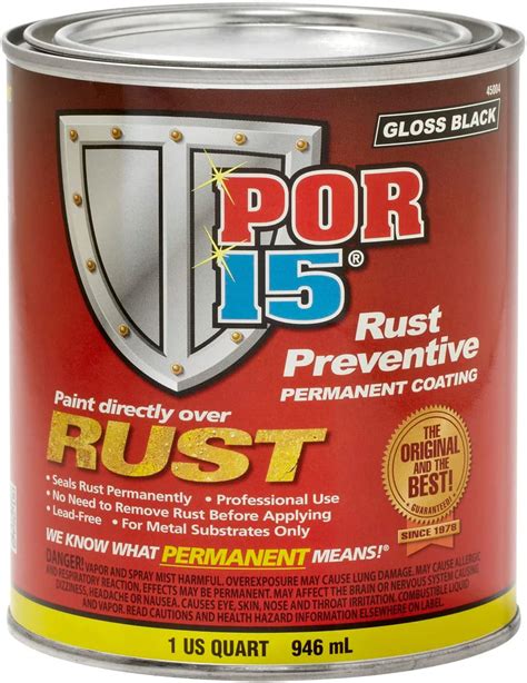 Por 15 Rust Preventive Paint Stop Rust And Corrosion Permanently Anti