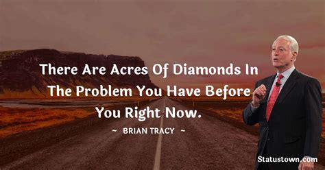 There Are Acres Of Diamonds In The Problem You Have Before You Right