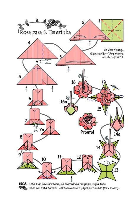 Origami Diagrams Creative Origami Origami Flowers