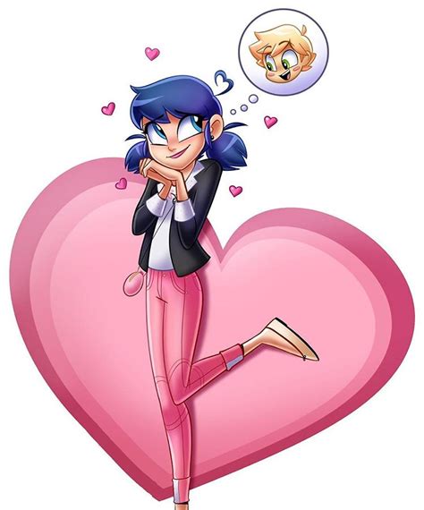 Image Marinette In Love By Angie Nasca Miraculous Ladybug Wiki