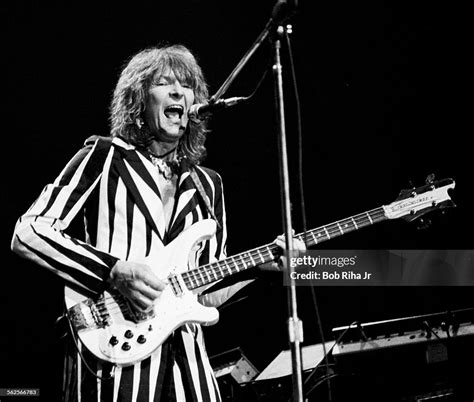 Chris Squire Co Founder Of The Band Yes Performs In Concert At The