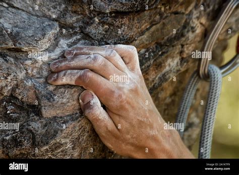Climbing Wall Hand Hold Closeup Hi Res Stock Photography And Images Alamy