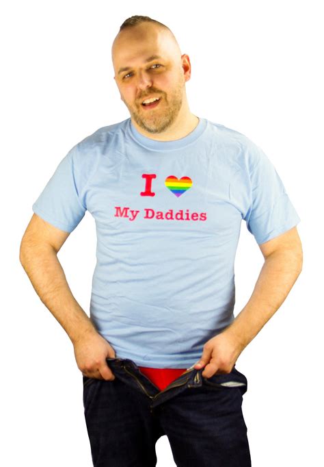 I Love My Daddies Pride Flag Gay T Shirt Etsy