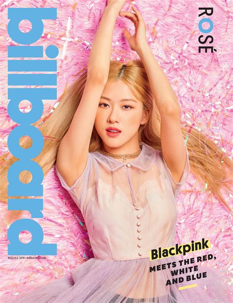 Blackpink Pose En Couverture Du Magazine Américain Billboard K Gen