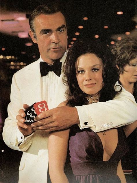 Sean Connery And Lana Wood As James Bond And Plenty O Toole In Diamonds Are Forever