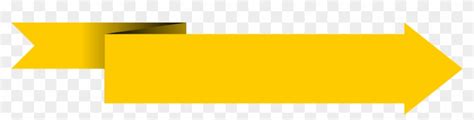 Yellow Banner Transparent Background Png Yellow Banner Png Free