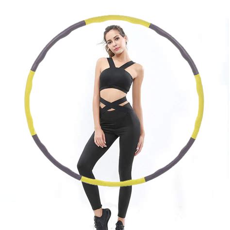 Tqmony Weighted Exercise Hula Hoops For Adultsbeginner