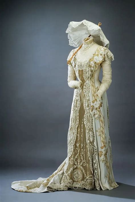 Morning Dress That Belonged To Victoria Of Baden1911 Medieval Clothing