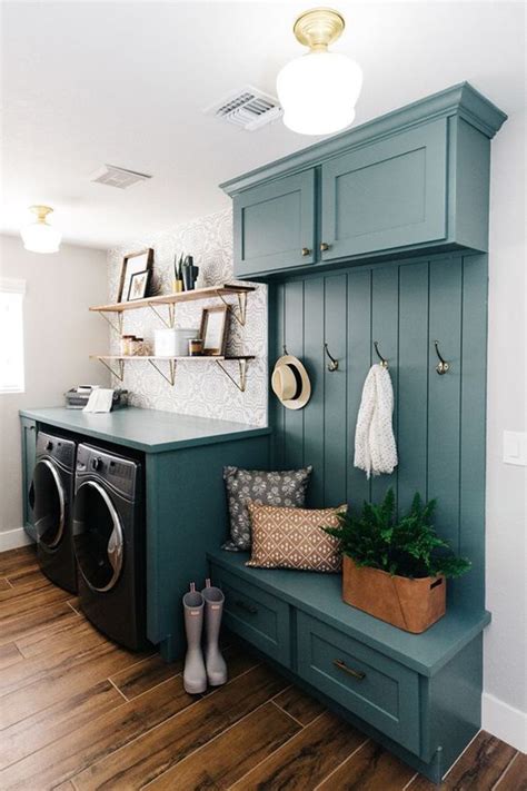 43 Small Farmhouse Laundry Room Ideas Look Bigger Homemydesign