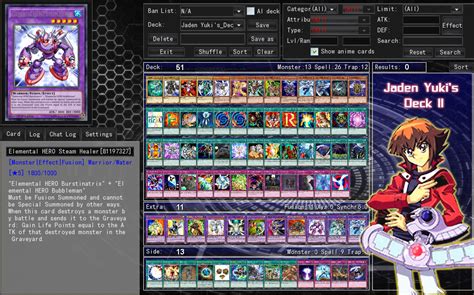 It wheels through the sky and manipulates the wind, but at 1000 atk it's pretty much useless in combat. Jaden Yuki's Deck 2 by Septimoangel12 on DeviantArt