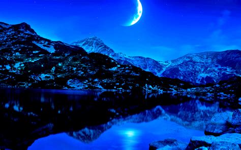 Night Beauty Landscape Wallpapers Hd Desktop And Mobile Backgrounds