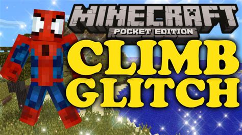 Spiderman Climb Glitch Minecraft Pe Youtube