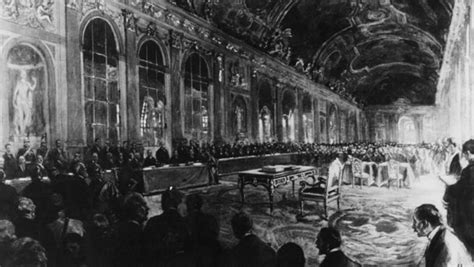 Januar 1919 eröffnete frankreichs staatspräsident raymond poincaré die verhandlungen über die beendigung des ersten weltkrieges. Vertrag Von Versailles Unterzeichnung