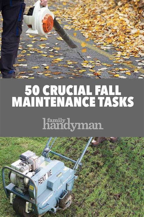 50 Crucial Fall Maintenance Tasks You Should Never Forget Artofit