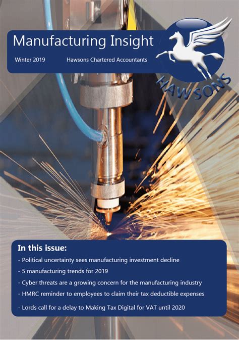 Manufacturing Newsletters Hawsons Chartered Accountants