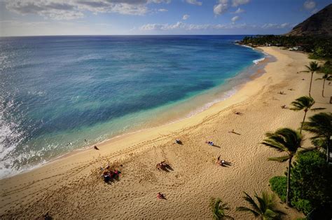 Turtle Beach On Oahu Hawaii Picture Hd Large Image Taken From The 8th