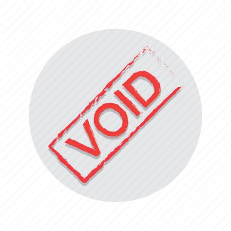 Void Voided Icon Download On Iconfinder On Iconfinder