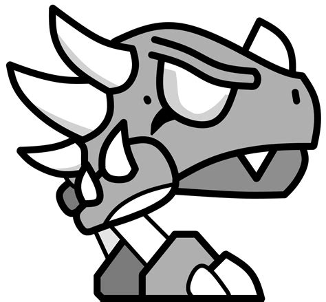 Geometry Dash Icons Coloring Pages
