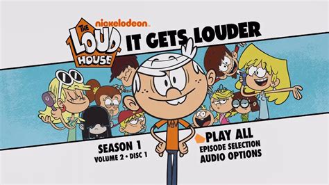 The Loud House It Gets Louder Season 1 Volume 2 Disc 1 Opening And