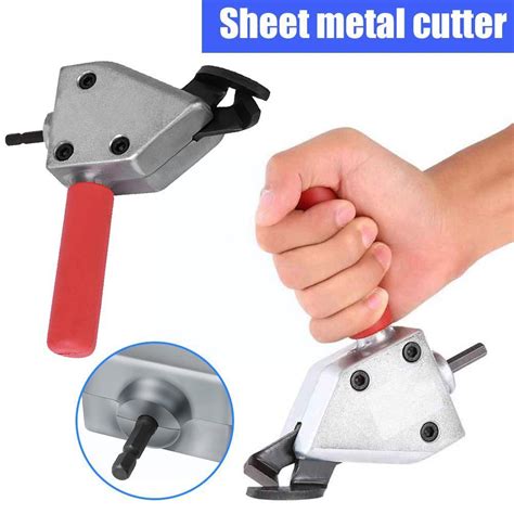 New Nibble Metal Cutting Sheet Nibbler Saw Cutter Tool Drill Metal