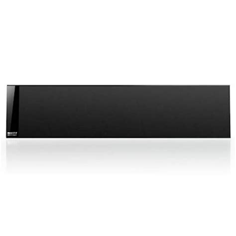 Kef Ultra Thin Center Channel Speaker 14 Depth Black