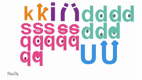 Tvokids Logo Blooper 3 Sprites Series K I D S Q And Uppercase U