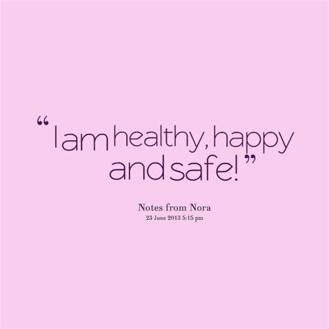 Healthy And Happy Quotes Quotesgram