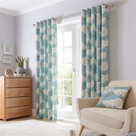Elements Emmott Teal Eyelet Curtains Teal Curtains Teal Living Rooms
