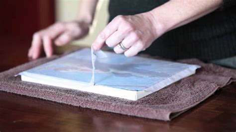 Make Your Own Photo Canvas - YouTube