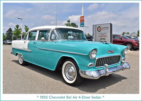 1955 Chevrolet Bel Air 4 Door Sedan A Photo On Flickriver