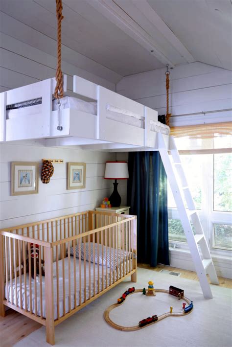 Hanging Loft Bed Interior Design Ideas Ofdesign