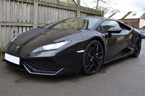 Lamborghini Huracan Gloss Black Before Reforma Uk