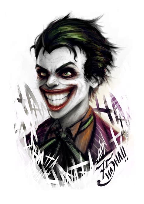 Joker Fan Art 75 Aniversary By Rafaarsen On Deviantart