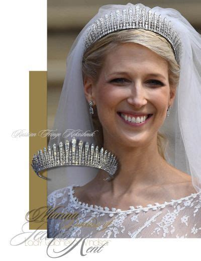 Kent Diamond Fringe Tiara Royal Wedding Lady Gabriella Windsor Royal Wedding Gowns Royal