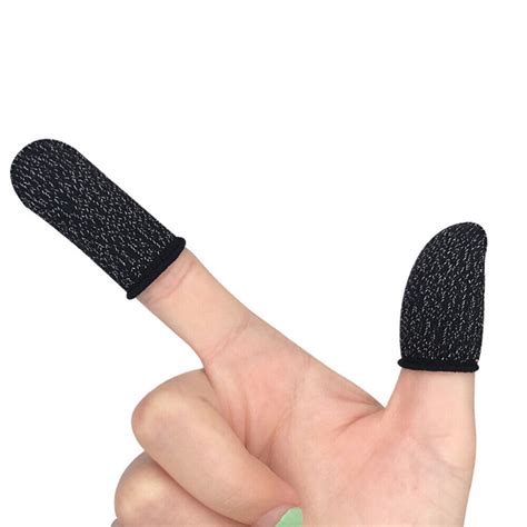 20pcs phone mobile game finger sleeve thumb gloves sweatproof gamer equipment ebay