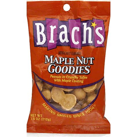Brachs Maple Nut Goodies Packaged Candy Wades Piggly Wiggly