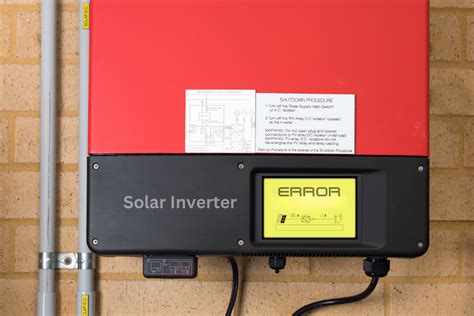 Troubleshooting 32 Problems And Solutions Of Solar Inverter Energy Theory